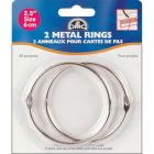 Image of DMC 2 1/2" Metal Craft Rings - Package of 2